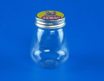 Small Capacity Plastic PET Plastic Jars Special Shape Customized Lid Color